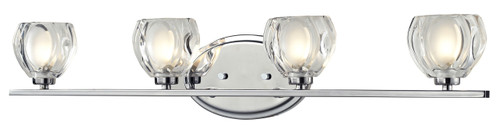 Hale 4 Light Vanity  in Chrome  (3023-4V-LED)