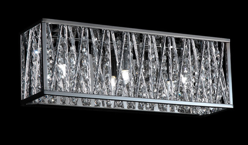 Terra 3 Light Vanity  in Chrome (872CH-3V)