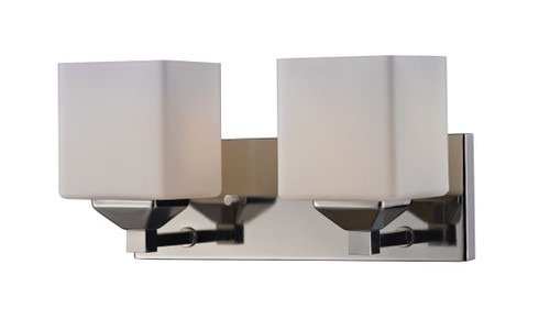 Quube 2 Light Vanity  in Chrome (2105-2V)