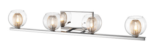 Auge 4 Light Vanity in Chrome  (905-4V)