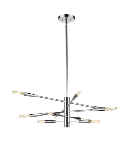 Z-Lite Ascension 10 Light Chandelier in Chrome (737-10CH)