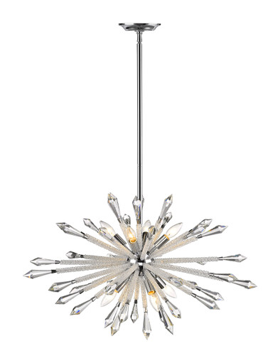 Soleia 8 Light Chandelier in Chrome  (4002-8B)