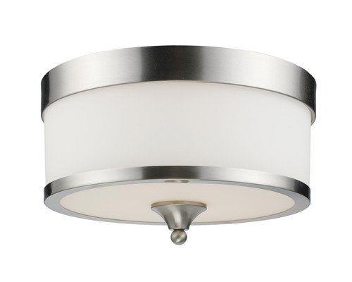 Cosmopolitan 3 Light Flush Mount in Brushed Nickel (308F-BN)