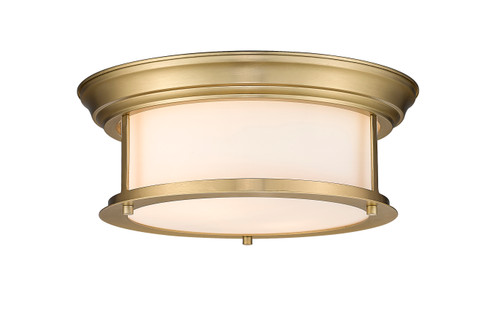 Sonna 2 Light Flush Mount in Heritage Brass (2011F13-HBR)