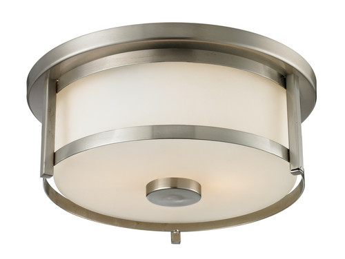 Savannah 2 Light Flush Mount in Brushed Nickel (412F11)