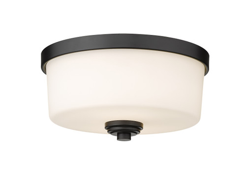 Arlington 2 Light Flush Mount in Matte Black (220F2-MB)