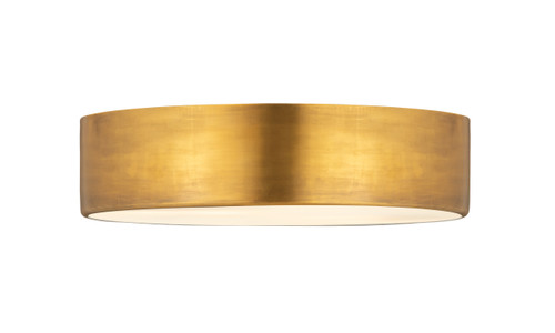 Harley 4 Light Flush Mount in Rubbed Brass (2302F4-RB)