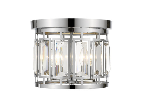 Mersesse 3 Light Flush Mount in Chrome  (6007F-CH)