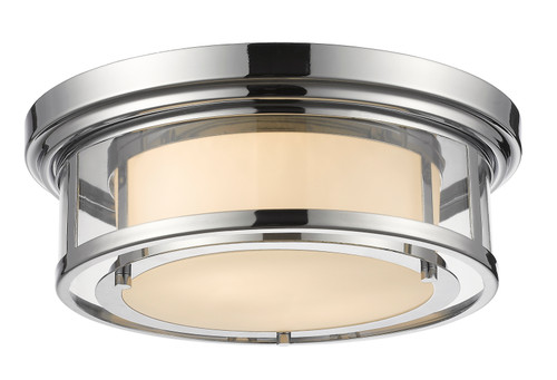 Luna 2 Light Flush Mount in Chrome (2005F16-CH)