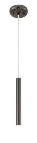 Forest 1 Light Mini Pendant in Pearl Black (917MP12-PBL-LED)