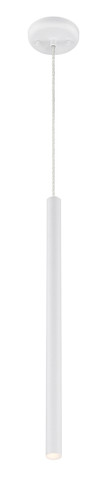 Forest 1 Light Mini Pendant in Matte White (917MP24-WH-LED)