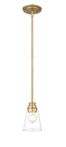 Annora 1 Light Mini Pendant in Olde Brass (428MP-OBR)