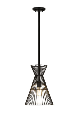 Alito 1 Light Pendant in Matte Black (6015MP-MB)
