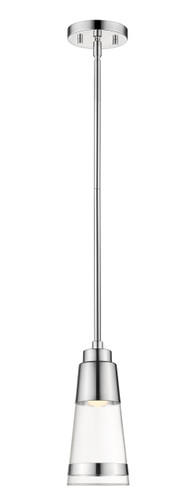 Ethos 1 Light Mini Pendant in Chrome  (1921MP-CH-LED)