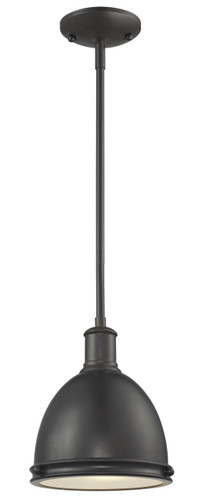 Mason 1 Light Mini Pendant in Bronze (708MP-BRZ)