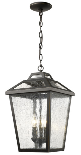 Bayland 3 Light Outdoor Chain Light in Oil Rubbed Bronze (539CHB-ORB)