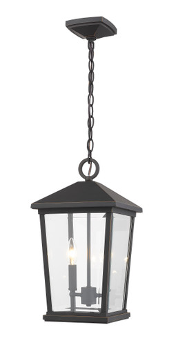 Beacon 2 Light Outdoor Chain Mount Ceiling Fixture in Oil Rubbed Bronze (568CHB-ORB)