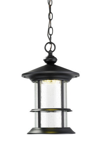 Genesis Outdoor LED Chain Hung Light in Black (552CHM-BK-LED)