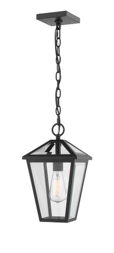 Talbot 1 Light Outdoor Chain Mount Ceiling Fixture in Black (579CHM-BK)