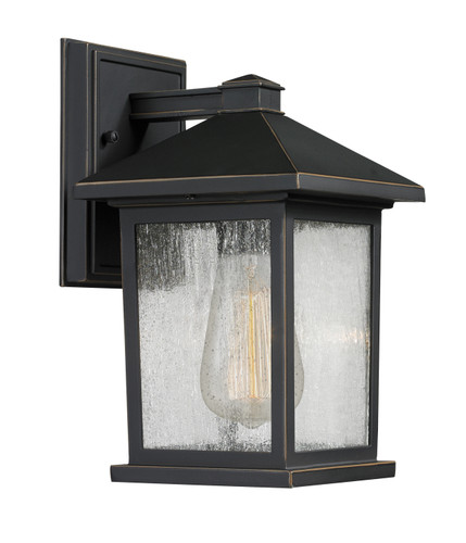 Portland 1 Light Outdoor Wall Light in Oil Rubbed Bronze (531S-ORB)