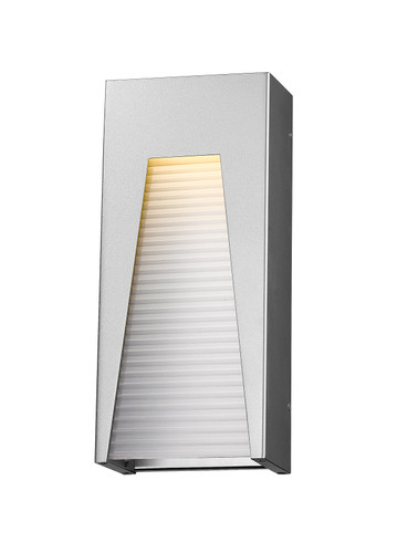 Millenial 1 Light Outdoor Wall Light in Silver (561B-SL-SL-FRB-LED)