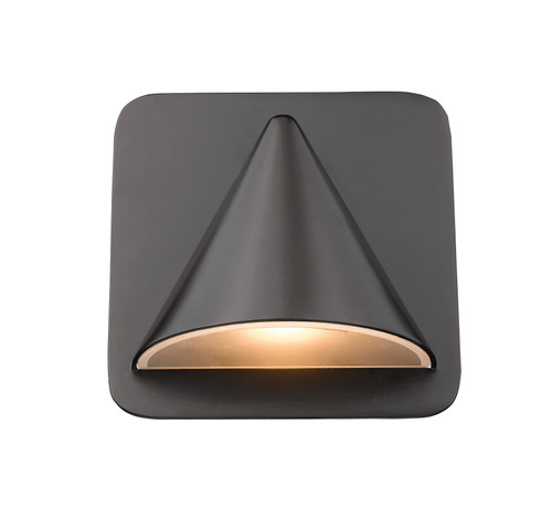 Obelisk 1 Light Outdoor Wall Sconce in Outdoor Rubbed Bronze (578ORBZ-LED)