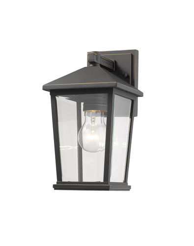 Beacon 1 Light Outdoor Wall Light in Oil Rubbed Bronze (568S-ORB)