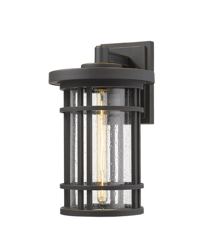 Z-Lite Jordan 1 Light Outdoor Wall Light in Oil Rubbed Bronze (570B-ORB)