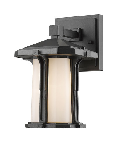 Harbor Lane 1 Light Outdoor Wall Light in Black (542S-BK)