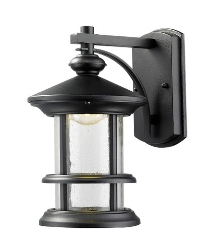 Genesis Outdoor LED Wall Light in Black (552S-BK-LED)