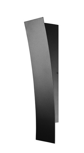 Landrum 1 Light Outdoor Wall Sconce in Black (581M-BK-LED)