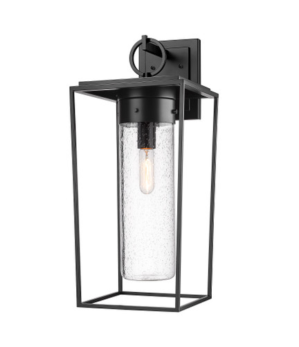 Sheridan 1 Light Outdoor Wall Sconce in Black (594B-BK)