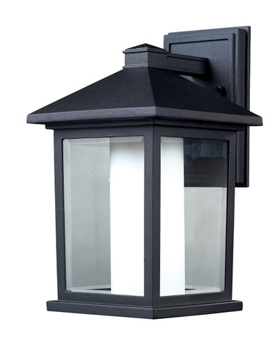 Mesa Outdoor Wall Light in Black (523M)