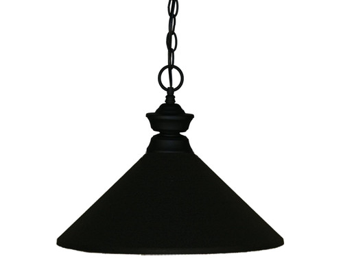 Pendant Lights 1 Light Pendant in Matte Black (100701MB-MMB)