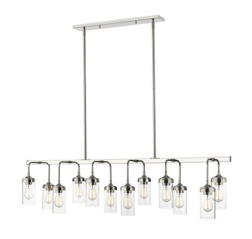 Calliope 12 Light Pendant in Polished Nickel (617-12L-PN)