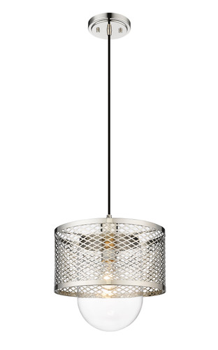 Kipton 1 Light Pendant in Polished Nickel (3037P11-PN)