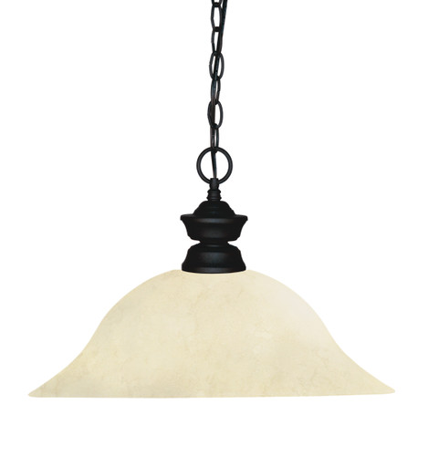 Shark 1 Light Pendant in Matte Black (100701MB-GM16)