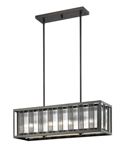Meridional 4 Light Pendant in Bronze (Z32-58IS)