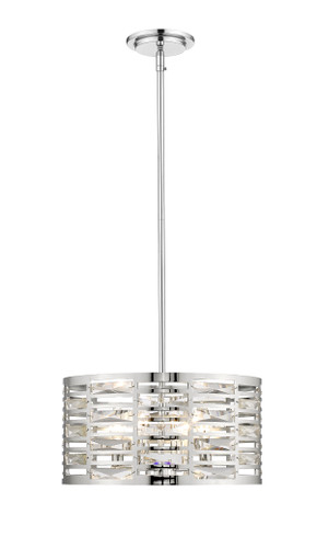 Cronise 4 Light Pendant In Chrome (469P16-CH)