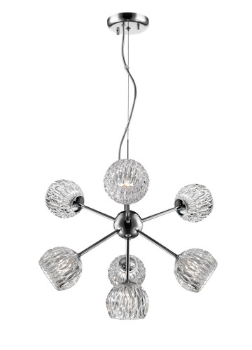 Laurentian 7 Light Pendant in Chrome  (909-7)