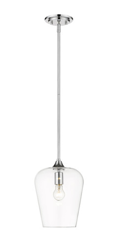 Joliet 1 Light Pendant in Chrome (473P9-CH)