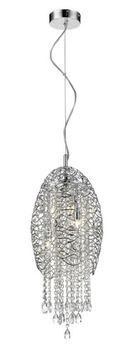 Nabul 3 Light Pendant in Chrome  (889CH-3C)