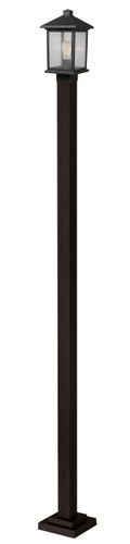 Portland 1 Light Outdoor Post Light in Oil Rubbed Bronze (531PHMS-536P-ORB)
