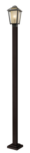 Memphis Outdoor 1 Light Outdoor Post Light in Oil Rubbed Bronze (532PHMS-536P-ORB)