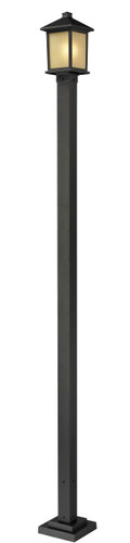 Holbrook 1 Light Outdoor Post Mount In Oil Rubbed Bronze (537PHM-536P-ORB)