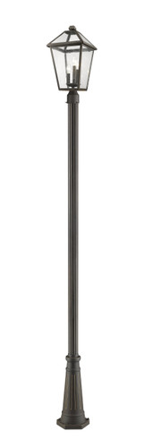 Talbot 3 Light Outdoor Post Mounted Fixture in Oil Rubbed Bronze (579PHBR-519P-ORB)
