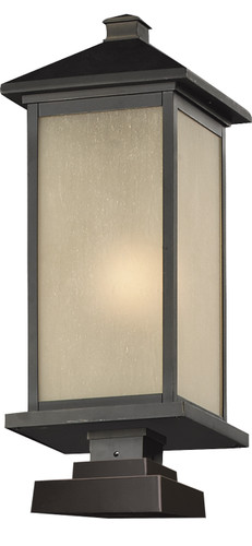 Vienna Outdoor Post Light in Oil Rubbed Bronze (548PHB-SQPM-ORB)