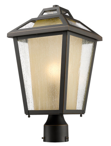 Memphis Outdoor 1 Light Outdoor Post Mount Light in Oil Rubbed Bronze (532PHMR-ORB)