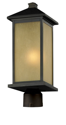 Vienna 1 Light Outdoor Post Mount In Oil Rubbed Bronze (548PHB-ORB-R)