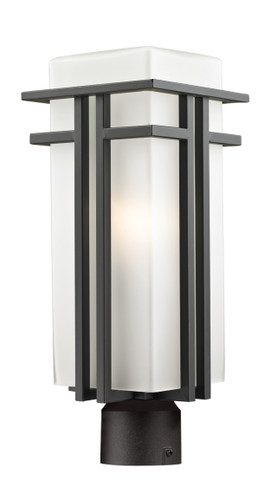 Abbey 1 Light Outdoor Post Mount In Rubbed Bronze (550PHB-ORBZ-R)